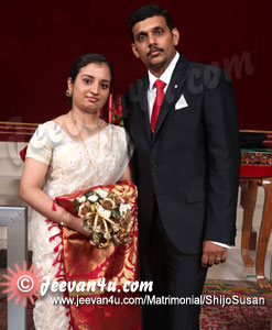 Shijo Susan Marriage Photo Thiruvalla